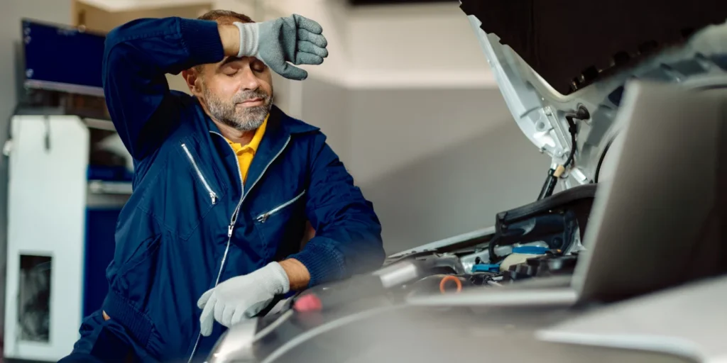 diagnostico del mecánico