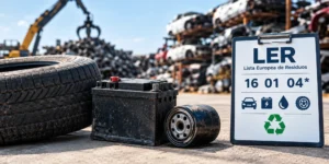 código LER residuos de automoción